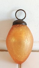 Ancienne boule noël verre - boule,