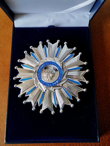 Plaque grand officier onm - plaque,