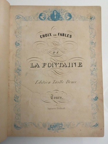 Fables fontaine ed - de,