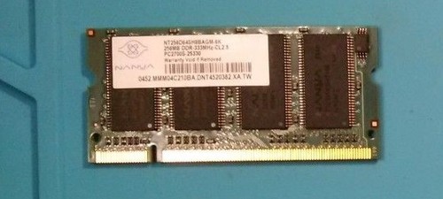 Mémoire ram sodimm nanya - ram,