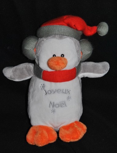 Peluche doudou pingouin - peluche,