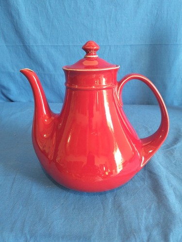 Cafetière céramique rouge - cafetière, en