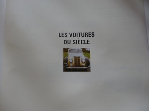 Fascicules les voitures - fascicules, du
