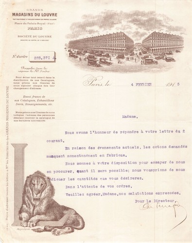 1915 lettre grands - 1915,