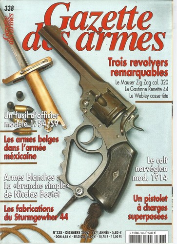 Gazette des armes 338 - armes, arm