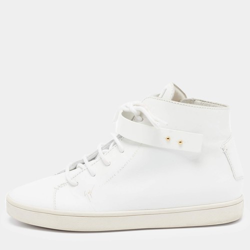 Baskets montantes cuir - en,
