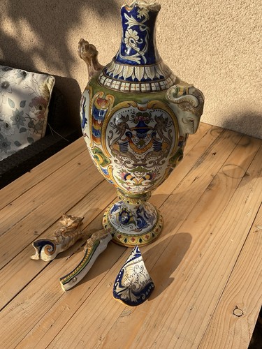 Grand vase restaurer - vase,