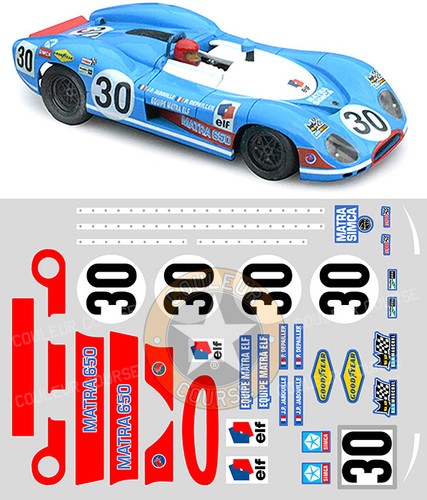 Stickers pour matra 650 - pour, #30
