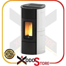 Poêle à Granulés 5 Étoiles Ravelli Flexi 9 Kw Déco Céramique - Envoyer Mail pour