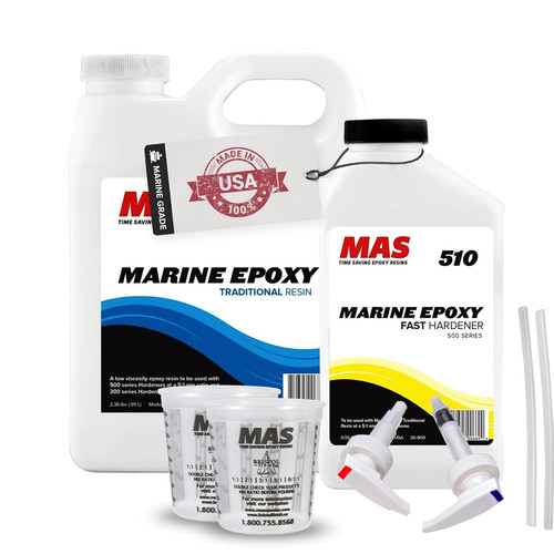 Epoxies marine epoxy resin kit - marine,