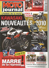 MOTO JOURNAL N°1875 KAWA Z1000 - GTR 1400 - 650 VERSYS / HONDA CB 1100 / LES 125