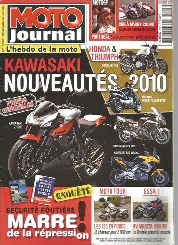 Moto journal 1875 kawa - moto, n°1875