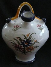 Cruche en terre cuite peinte main – TALA VERA – Ref 1071 – artisanat espagnol