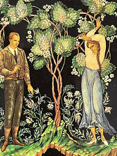 Peinture sur laque papier