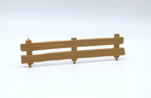 Playmobil barrière marron - barrière,