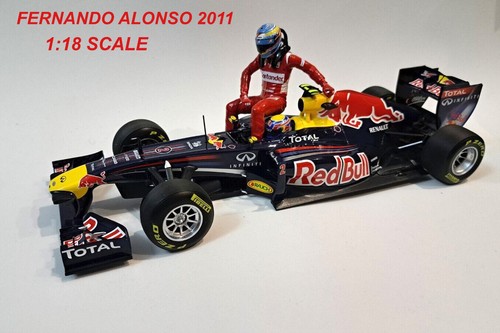 Fernando alonso resin - 1:18,