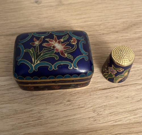 Boîte dé coudre coffret - boîte,