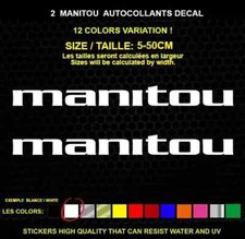2 MANITOU   autocollant