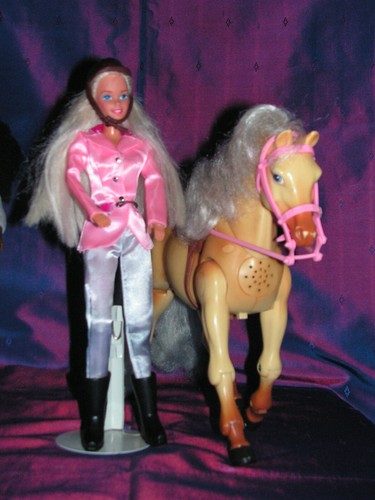 Barbie cheval intéractif - barbie,