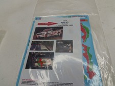 1/18 PLANCHE DECALQUE RALLYE MINIATURE BMW M3 E30 1995