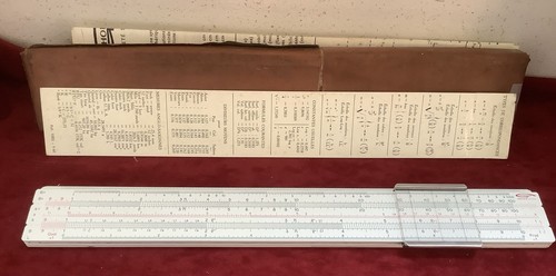 Ancienne règle calculs - règle,