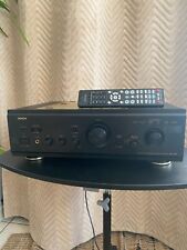 Ampli denon 1055R noir, ampli hifi, 80W, entrée phono vinyle, borne enceinte A/B