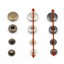 Boutons pression 10 sets