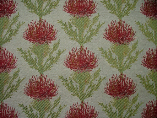 Tissu rideau chardon - rideau,