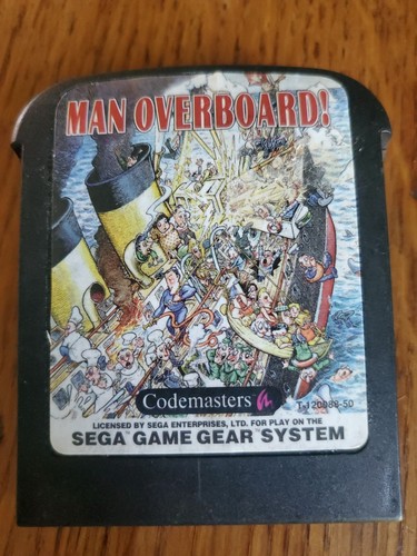 Man overboard sega game gear - overboard,