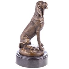 Figurine de chien en bronze
