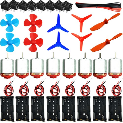 Set mini moteurs kit de - 8, dc