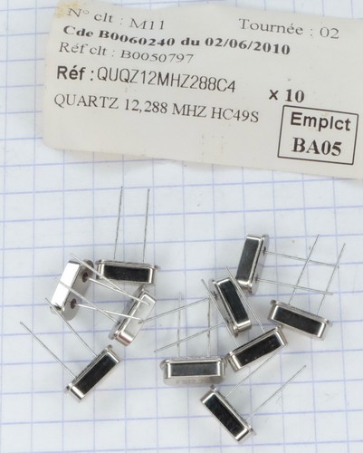 Quartz oscillateur - quartz,