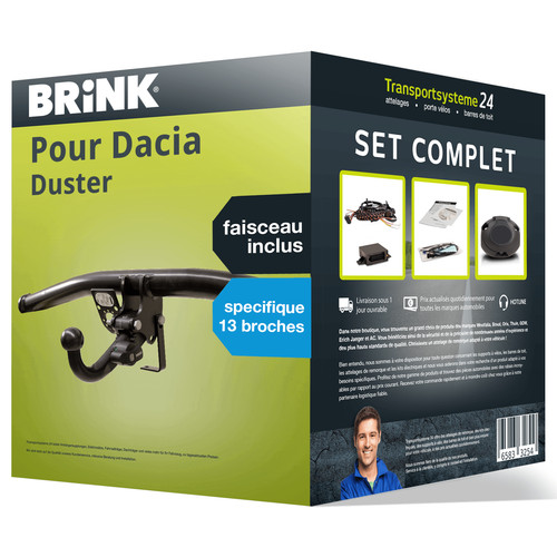 Attelage pour dacia duster - pour, 17-