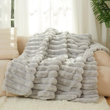 Luxecomfort Faux Fur Striped