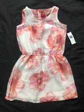 NWT GAP Kids Pink Floral Lined