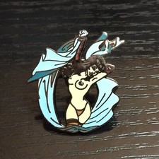 Pin's Folies ** Rare Enamel Badge Demons et Merveilles Sexy girl 