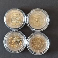 LOT 4 PIECES 2 EUROS COMMEMORATIVES FRANCE REF17260J