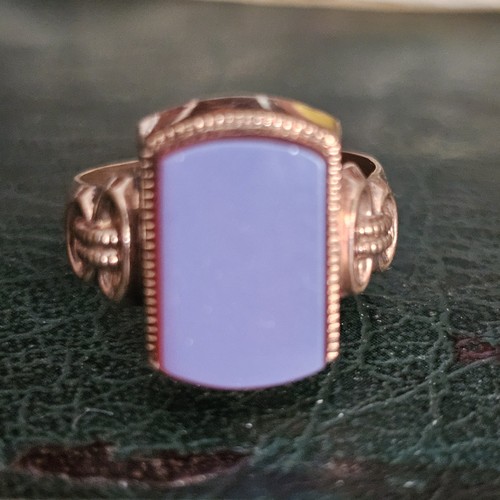 Bague chevalière xixe - bague,