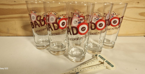 Verres badoit eau 6 - eau, +