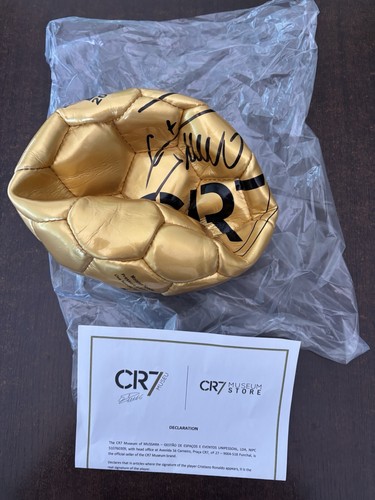 Cr7 museum store bola - store-, daurada