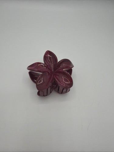 Pince cheveux crabe - crabe, fleur
