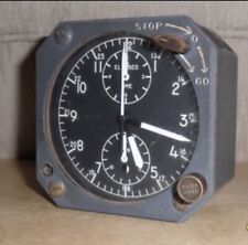 Dial Cockpit Aircraft Clock Breitling Wakmann Military Montre De Bord Cadran 2