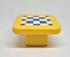 TABLE A DAMIER JAUNE GAMME 123
