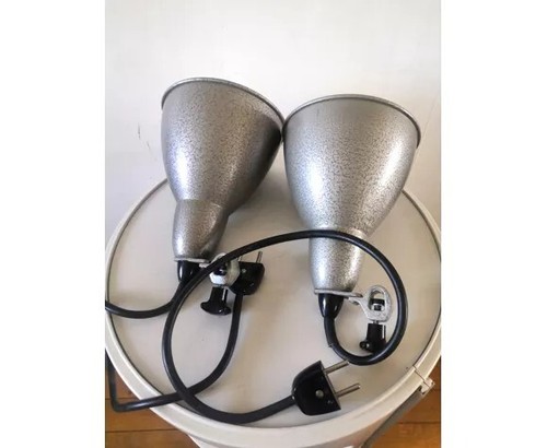 Paire lampes industrielles - paire,