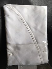 Nappe Ronde Neuve, Blanche, Diamètre 180 cm, Emballage Sans Etiquette