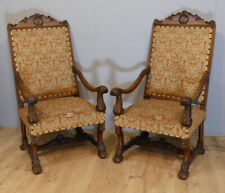 Paire De Grands Fauteuils