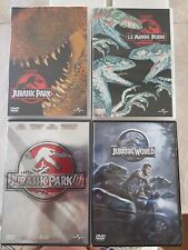 Lot 4 Dvds Jurassic Park
