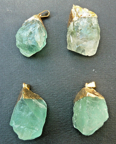 Pendentif fluorite en - un,