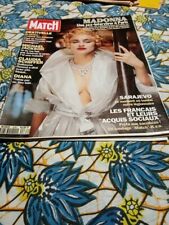 vintage février 1993-special Madonna-sex interview-french magazine paris match