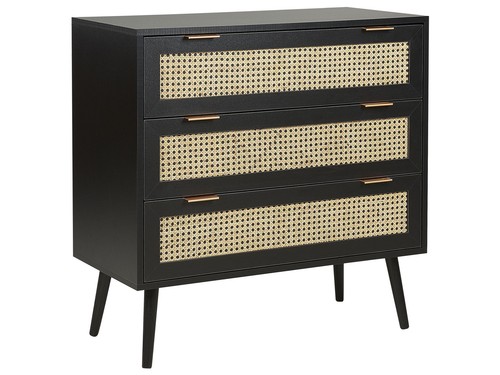 Commode tiroirs en rotin - tiroirs,